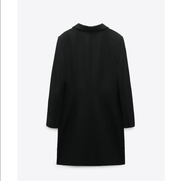 ZARA LAPEL COLLAR DRESS JACKET - Picture 8 of 9